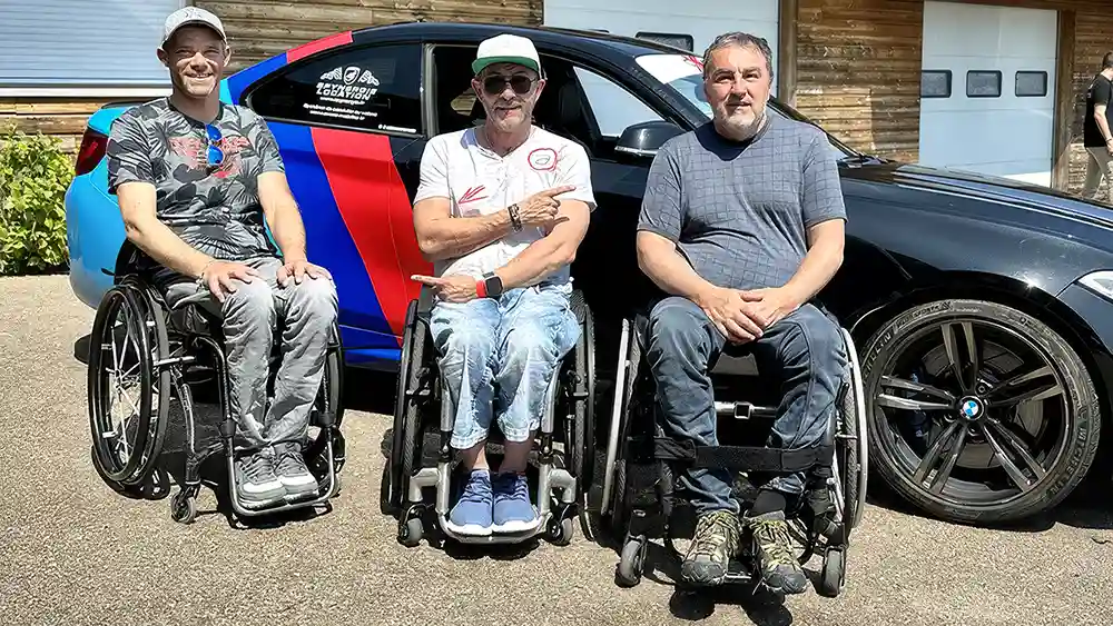 Spynergie location voiture handicap circuit