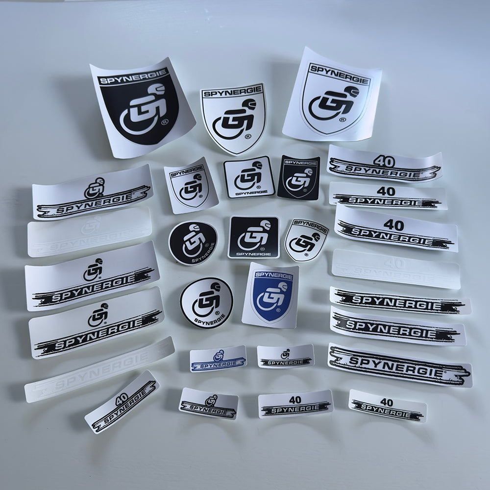 Autocollants Spynergie Handicap et 40